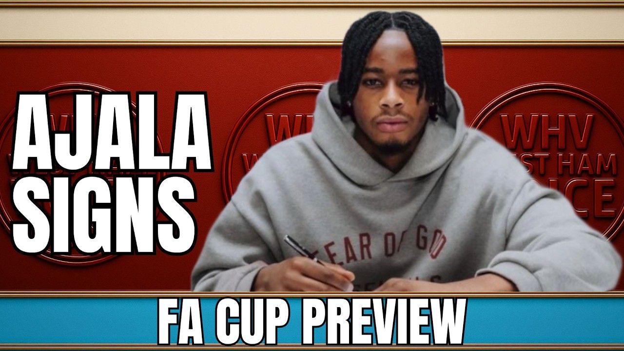 WEST HAM V BRENTFORD PREVIEW | FA CUP, PREMIER LEAGUE SAFETY & THE RISE OF THE ACADEMY | AJALA SIGNS