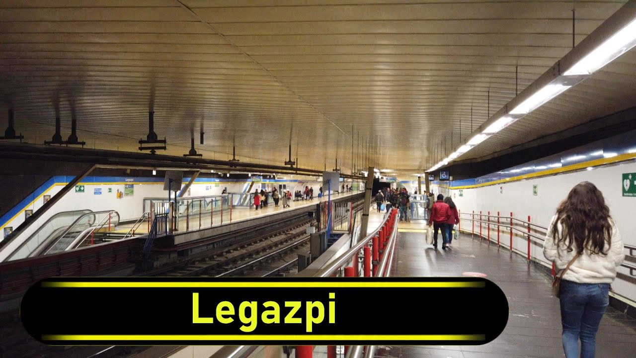 Metro Station Legazpi - Madrid 🇪🇸 - Walkthrough 🚶