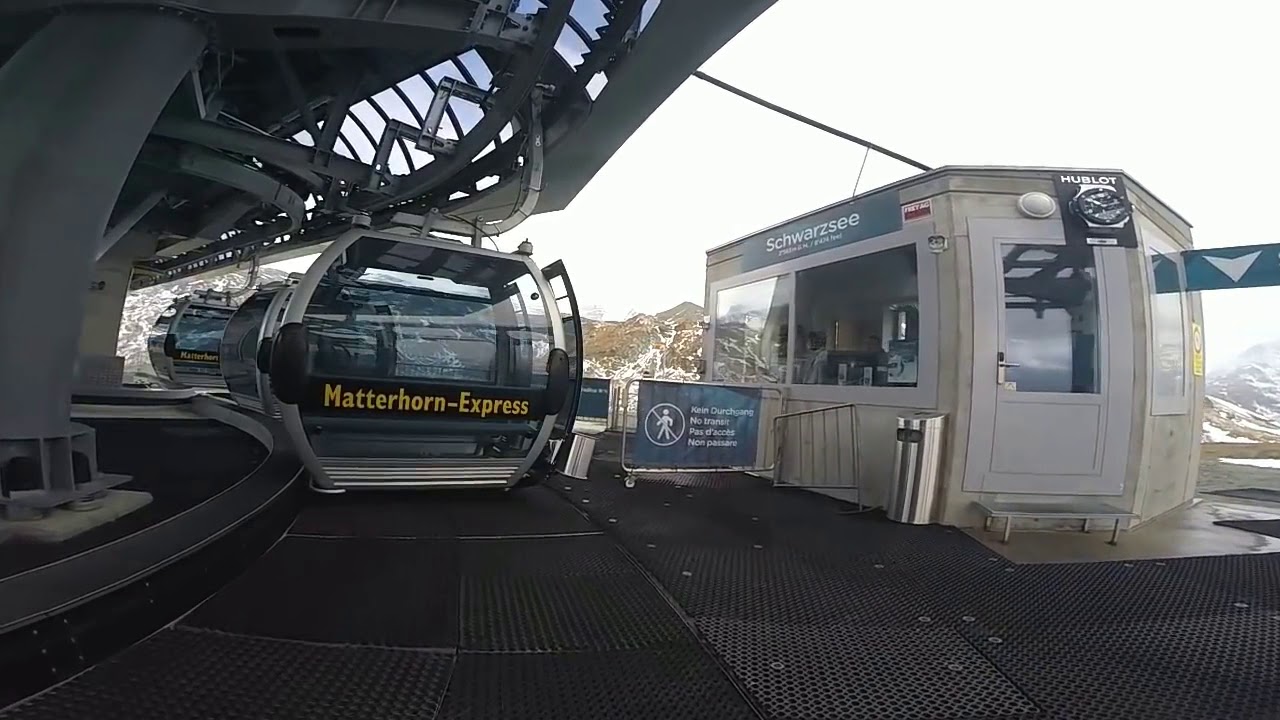 Канатная дорога. Швейцария