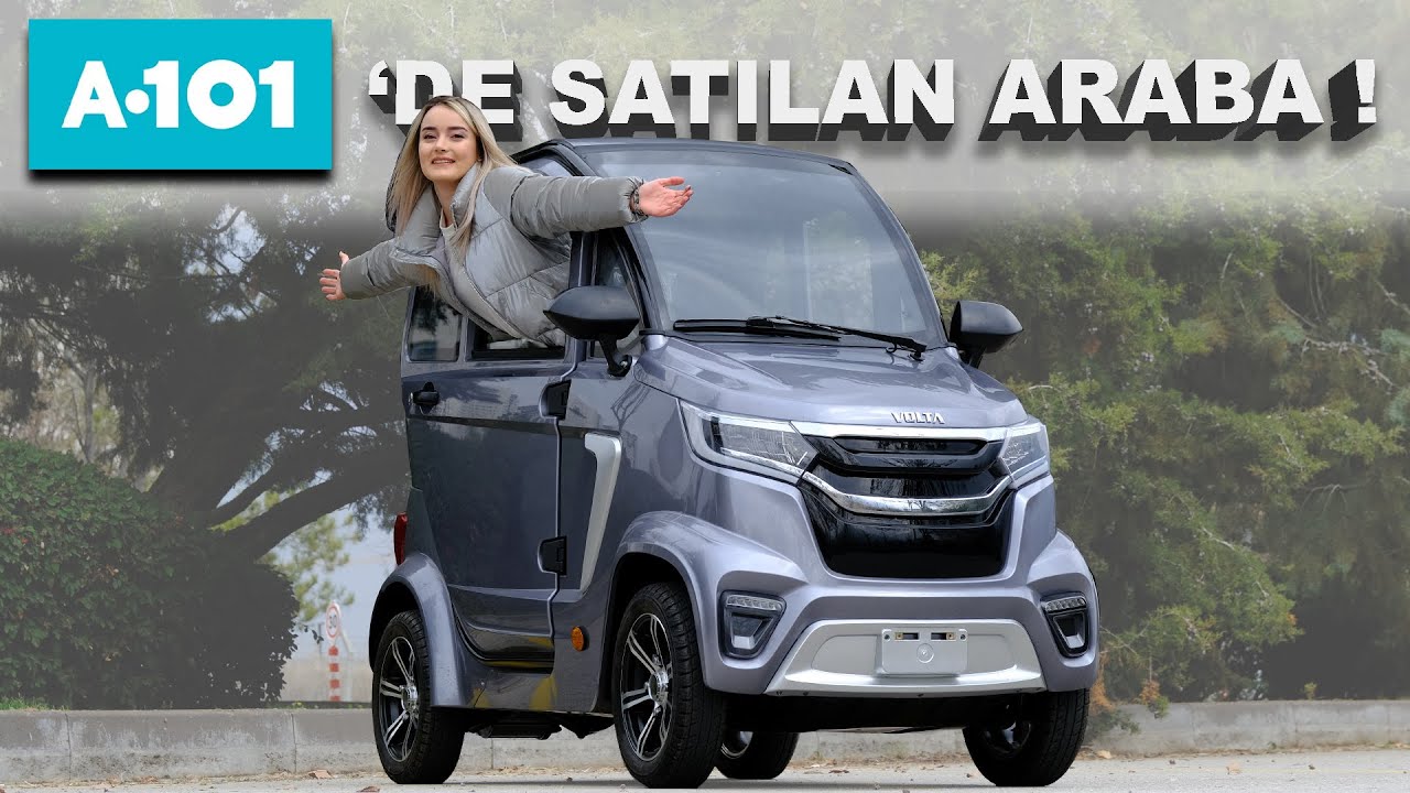 A101'de Satılan Araba ! Volta EV1 | Türkiye’nin En Ucuz Elektrikli Arabası