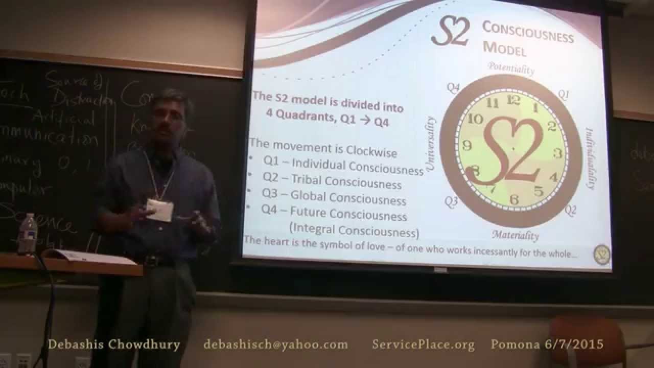 Technology and Consciousness. 'Seizing an Alternative' Conference. Debashis Chowdhury