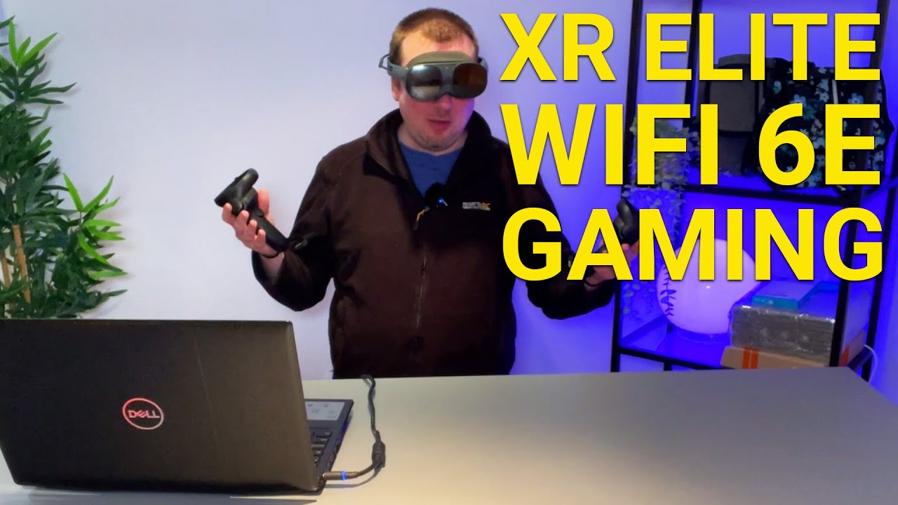 FULLY Wireless PC Gaming with my Vive XR Elite | WiFi 6E PCVR Setup!