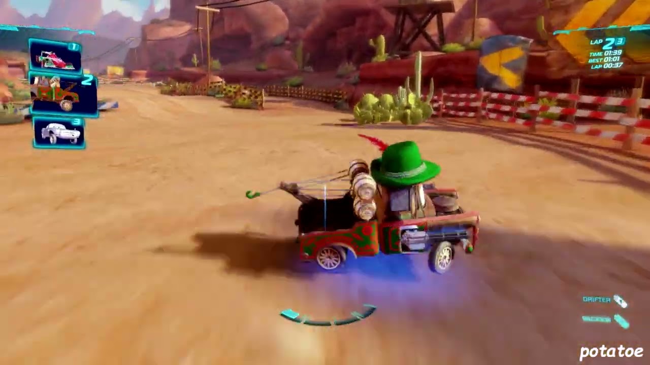 Cars 2: The Video Game | Materhosen - Timberline Sprint | potatoe