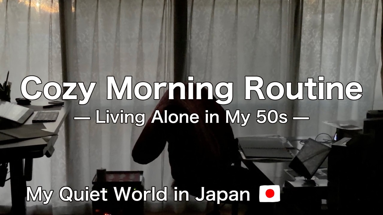 Cozy Morning Routine in Japan | Living Alone in My 50s | Quiet Solo Life