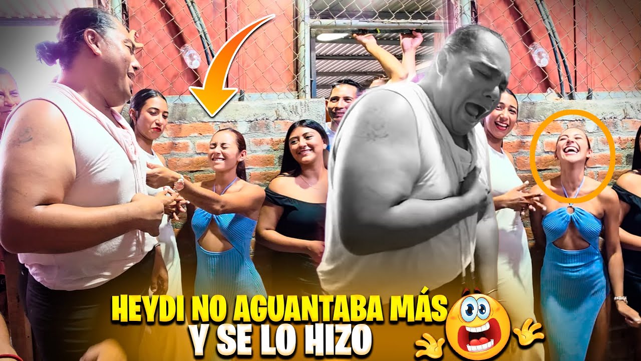 Heydi no se aguanto hacerle esto a Kily. Al final Kily les dedico bonitas palabras a toda la Plaga