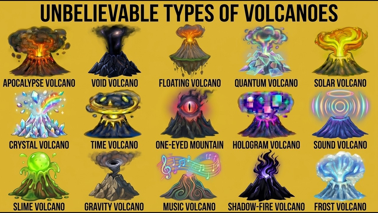 15 Unbelievable Types of Volcanoes You Need to See: A Journey Through the Ultimate Volcanoes