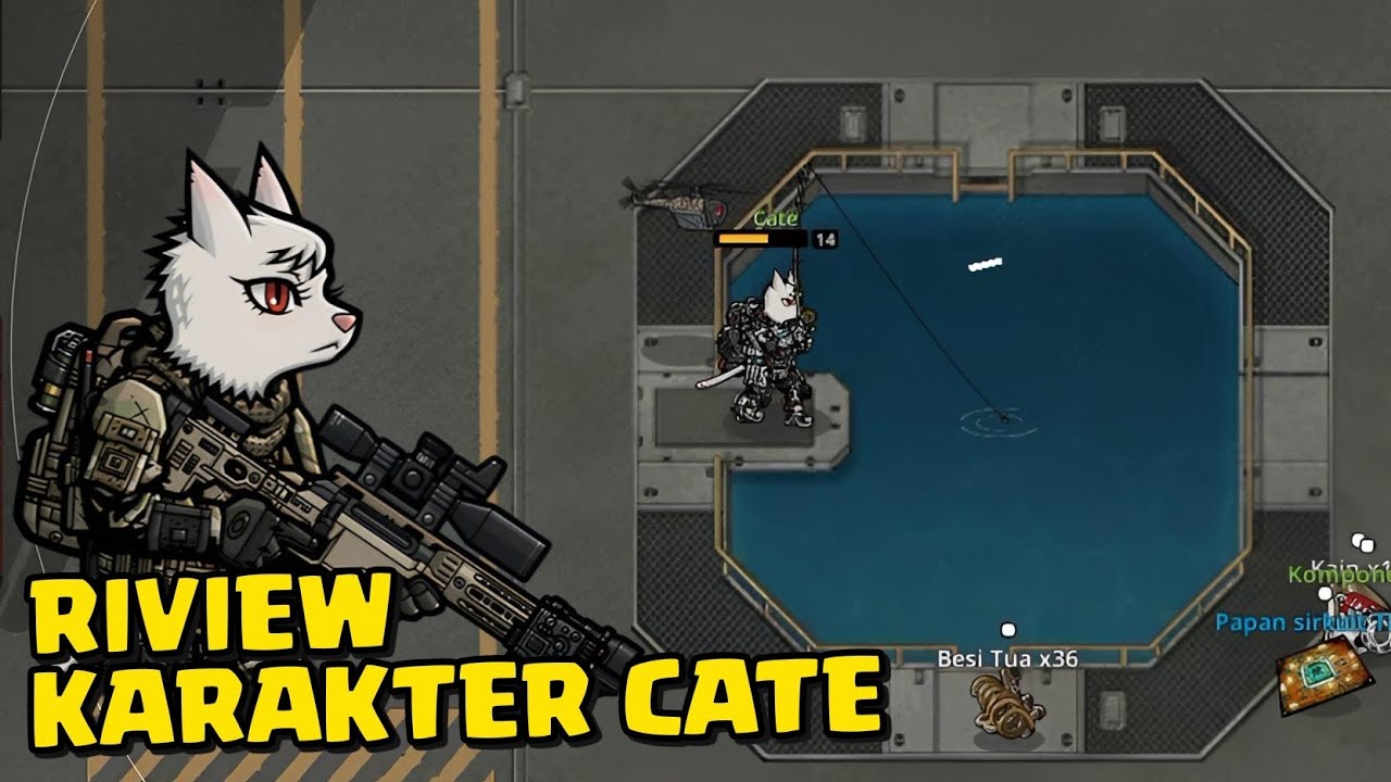 Riview Karakter Cate - Cocok buat Farming | Bad 2 Bad apocalypse