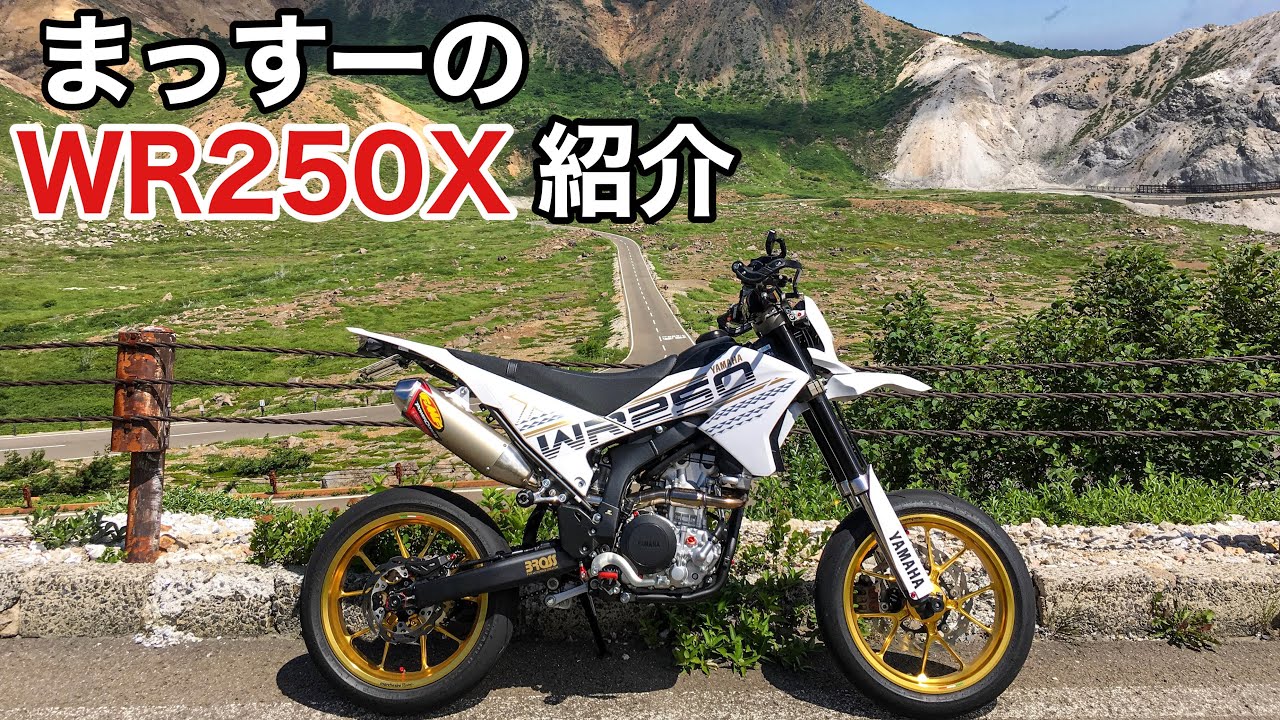 【愛車紹介】まっすーのWR250Xモタード!