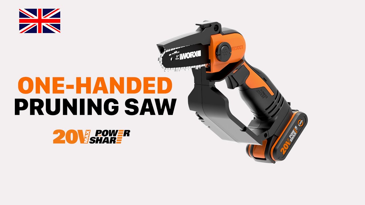 WORX WG324E ONE-HANDED PRUNING SAW 20V    UK