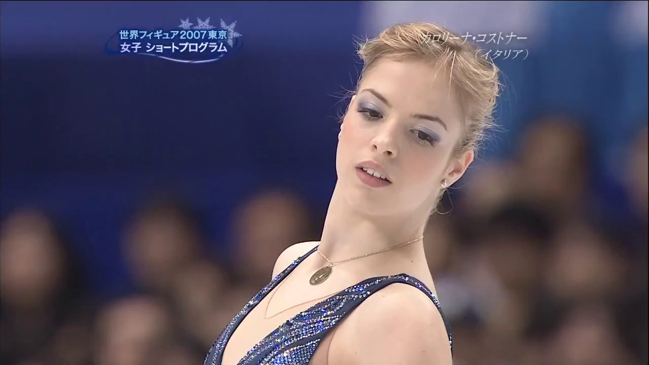 Carolina Kostner 2007 Worlds SP Pachelbel Canon (piano)