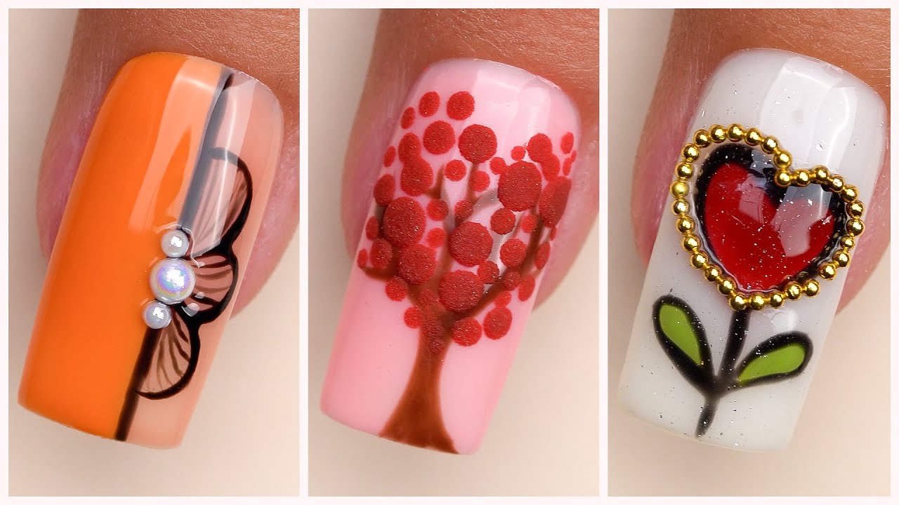Trending Nail Art Tutorial 2026 💖 Simple Nail Designs for Beginners | DIY Nail Art at Home