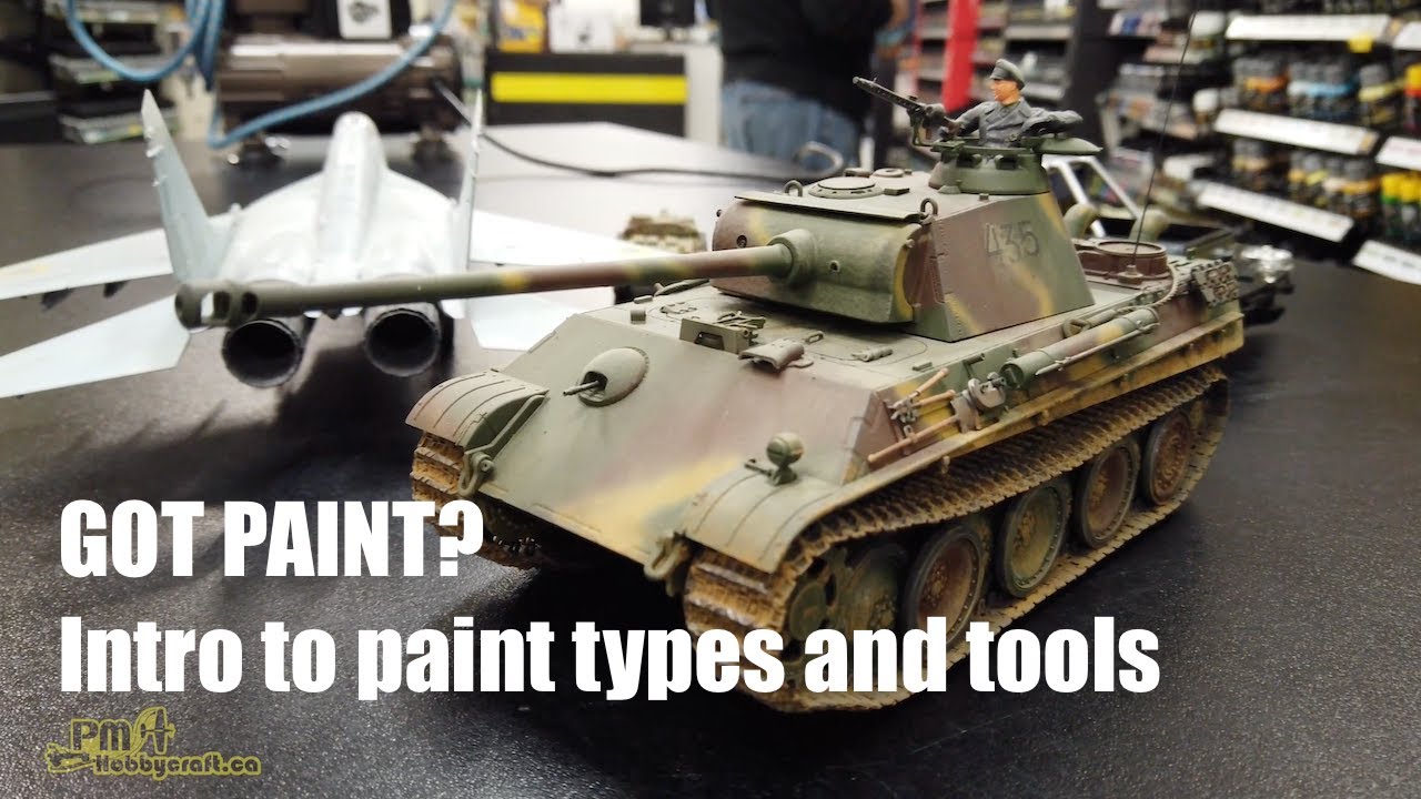 A Quick Guide to Plastic Model Paints & Accessories