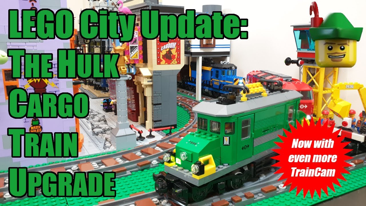 LEGO City Update - The Hulk - Cargo Train Upgrade 7898 🚆🏹