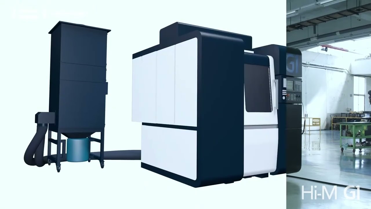 Hi-M G1 | Graphite Vertical Machining Center | Hwacheon Asia
