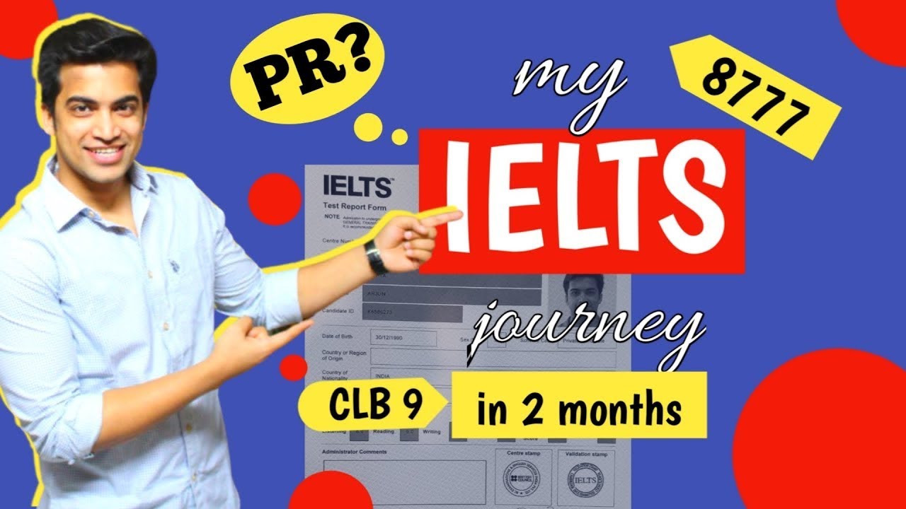 IELTS in 2 months | CLB 9, Score 8777 | Pro Tip to crack IELTS | Canada PR