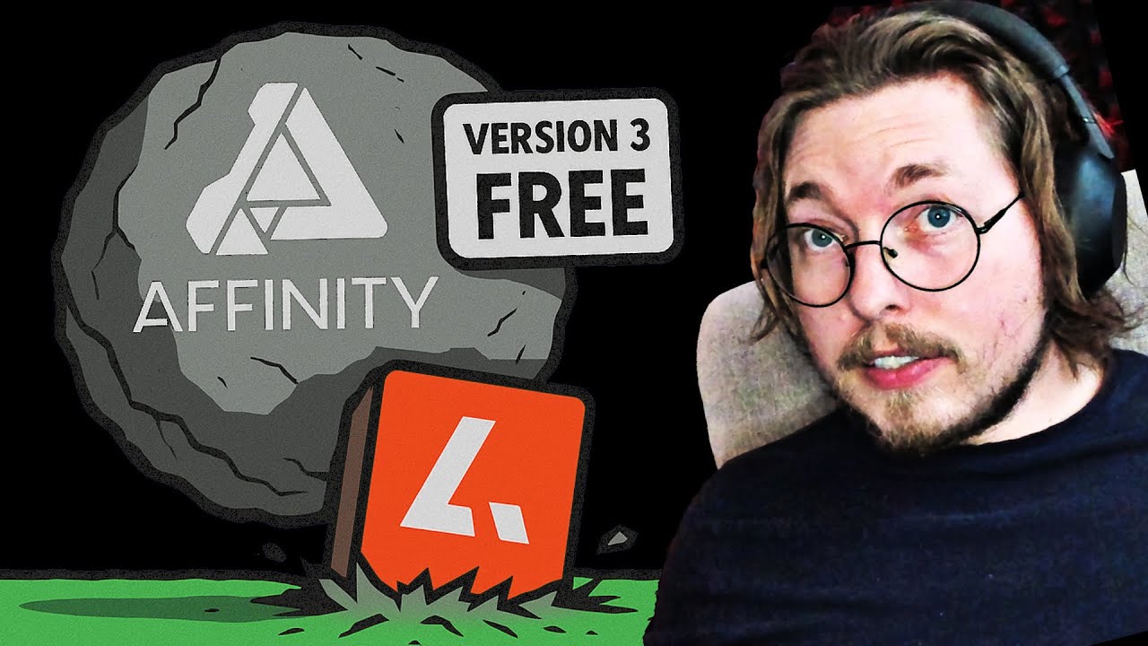 Affinity 3 УЖЕ ЗДЕСЬ, И ОНО БЕСПЛАТНО!?? 🤯 Лучшая альтернатива Adobe Photoshop, Illustrator и InD...