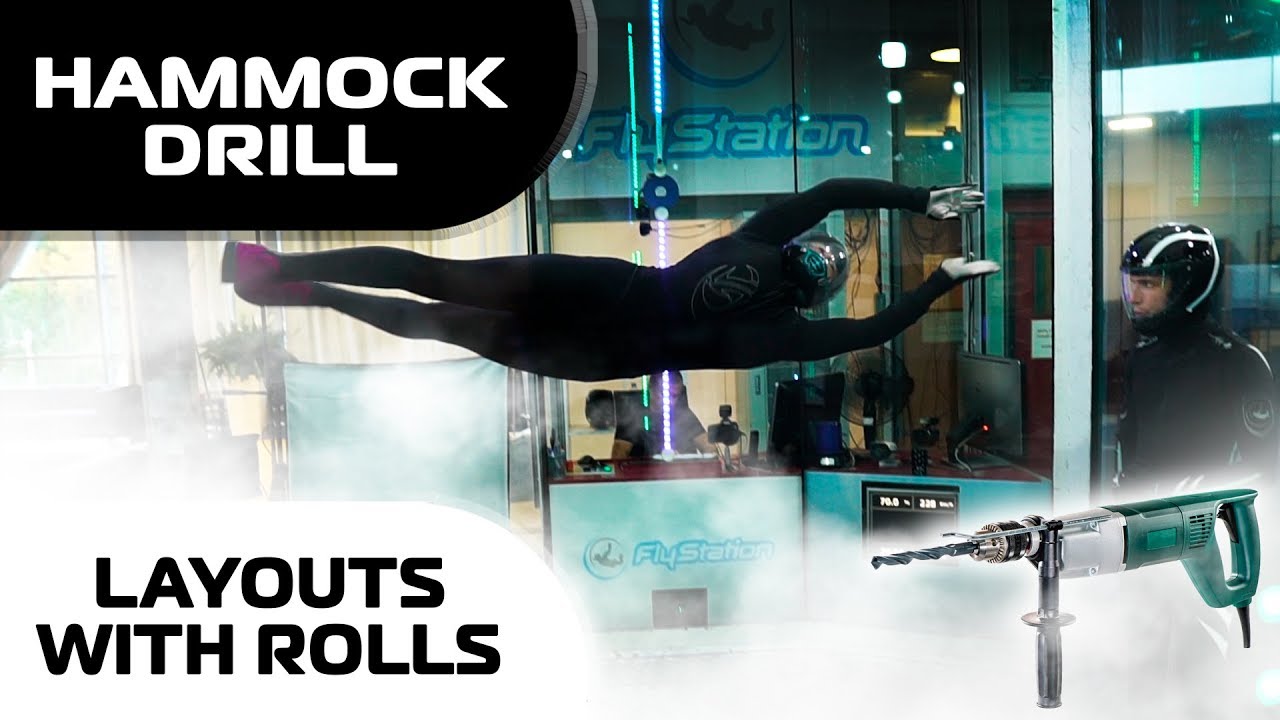 Training Hammock Drill and Layouts with rolls (Leo & Ninja)