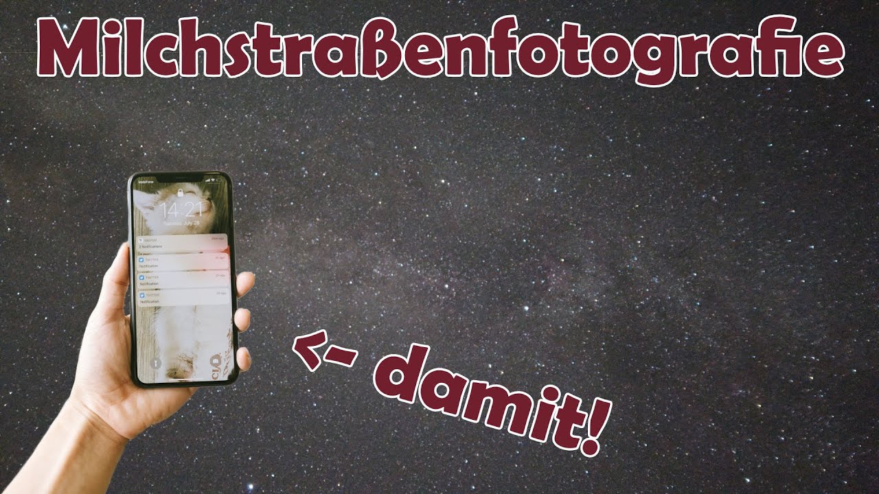 Astrofotografie mit dem Smartphone! Geht das?! [Tutorial]