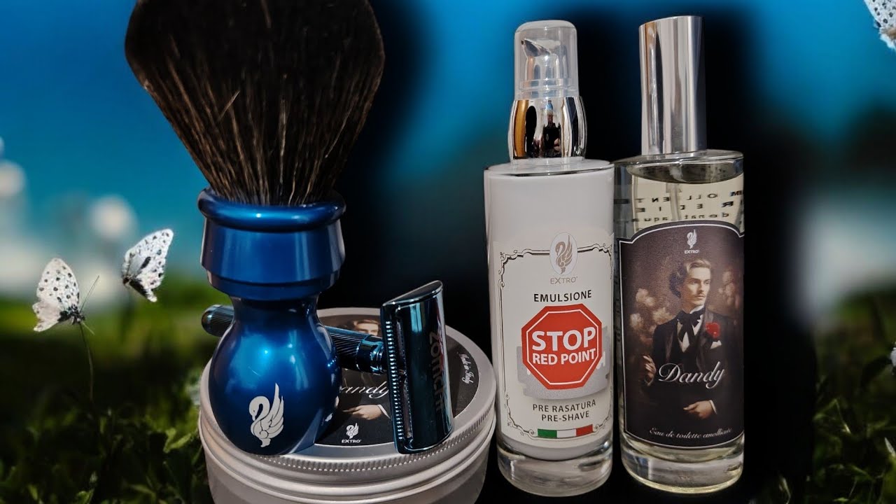 Extrò cosmesi Dandy, riprovo dopo tanto tempo il rasoio Zomchi @FabioCancilleri 