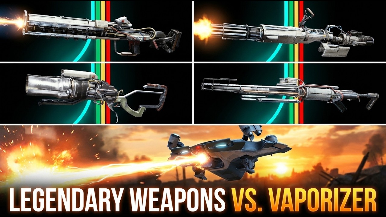 How effective are Legendary Weapons vs. Vaporizers in Arc Raiders?