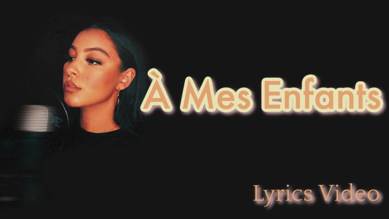 Djena Della - &Agrave; Mes Enfants ( Lyrics Video )