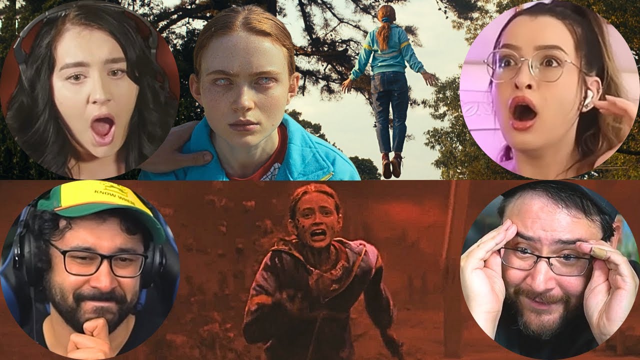 max running up that hill best reactions - stranger things s4 ep4 
