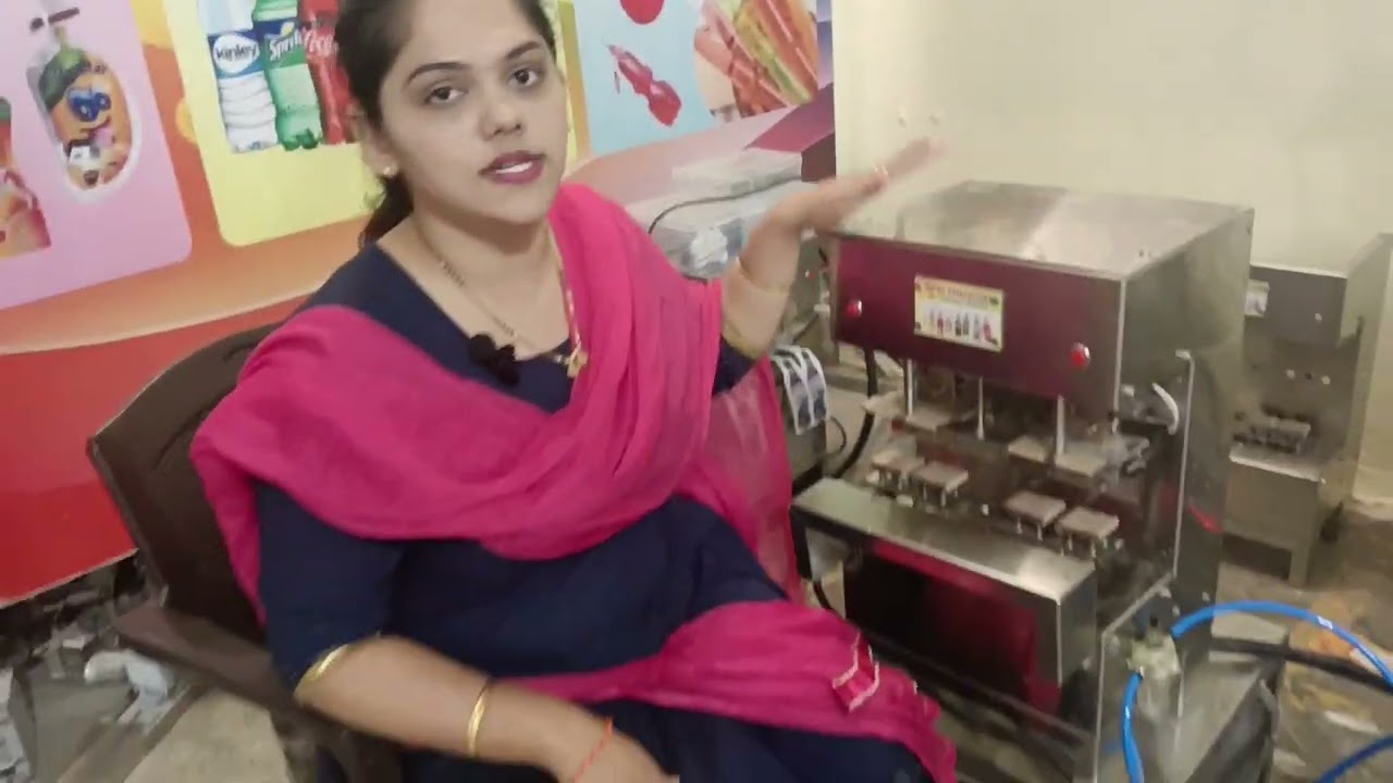 4 nozzle juice pouch and cap pouch filling machine