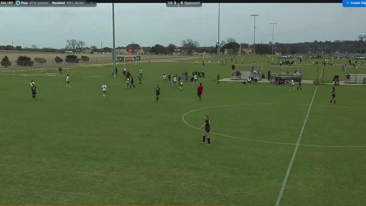 Lily Barton Texas ECNL-R Showcase Soccer Highlights 2026