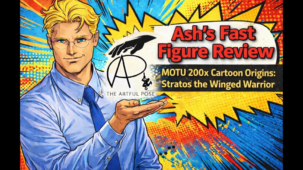 MOTU Origins 200X Stratos Review | Ash’s Fast Figure Review | Masters of the Universe
