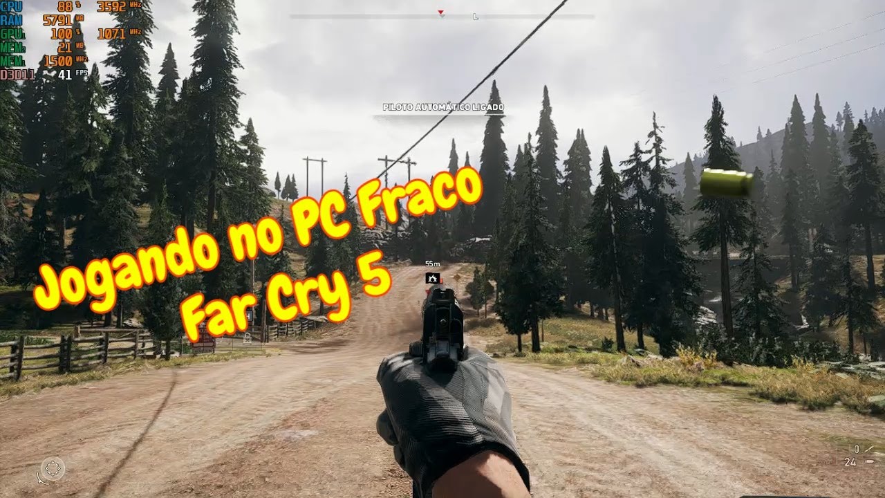 Far Cry 5  no PC Fraco- i5 3570 + Rx550 4Gb+ 12gb Ram