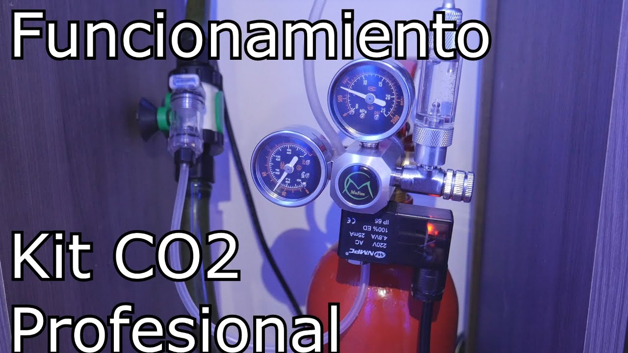Atomizador CO2 Profesional: montaje y funcionamiento Kit #3