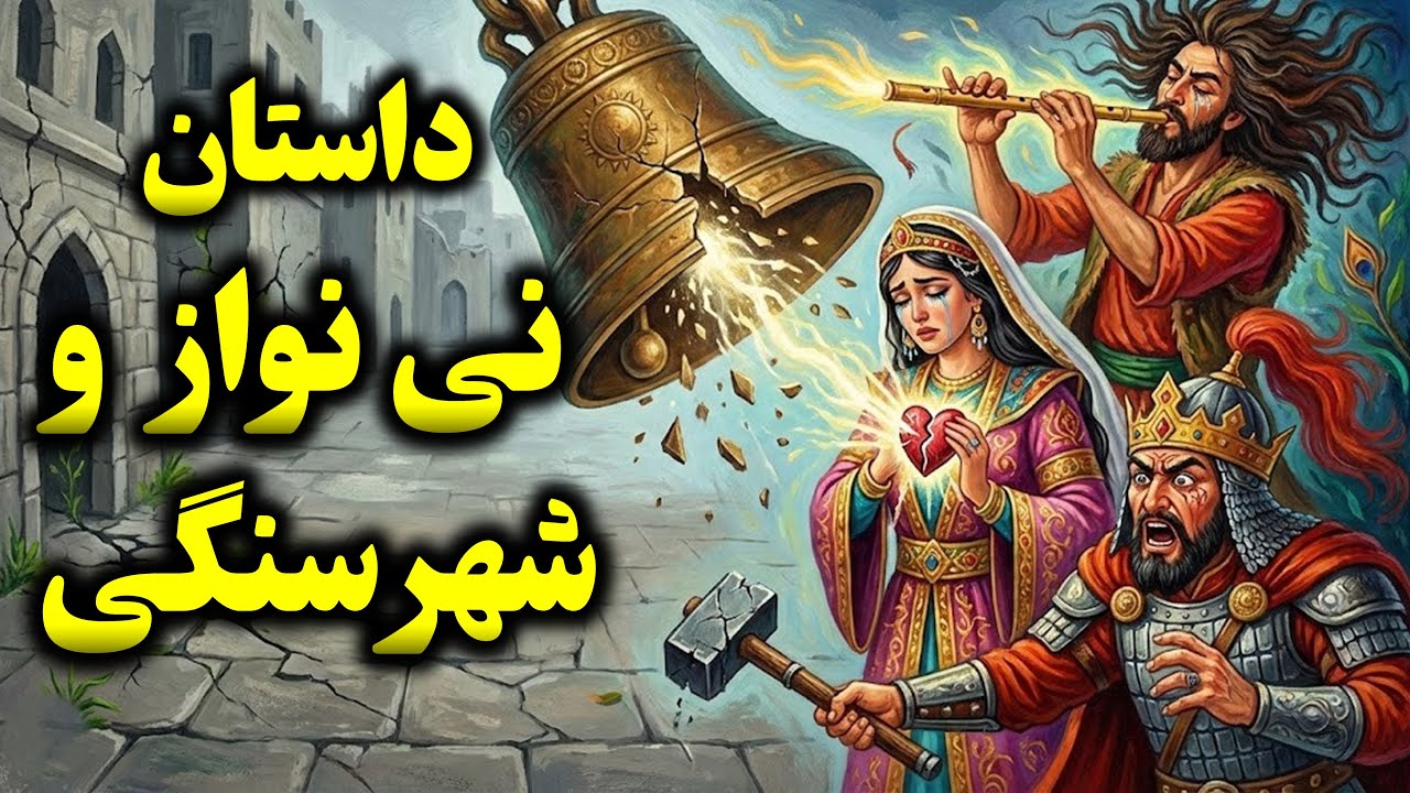 داستان فارسی نی نواز غریب و شهر سنگی | داستانی جدید به سبک هزار و یک شب مخصوص خواب آرام بزرگسالان
