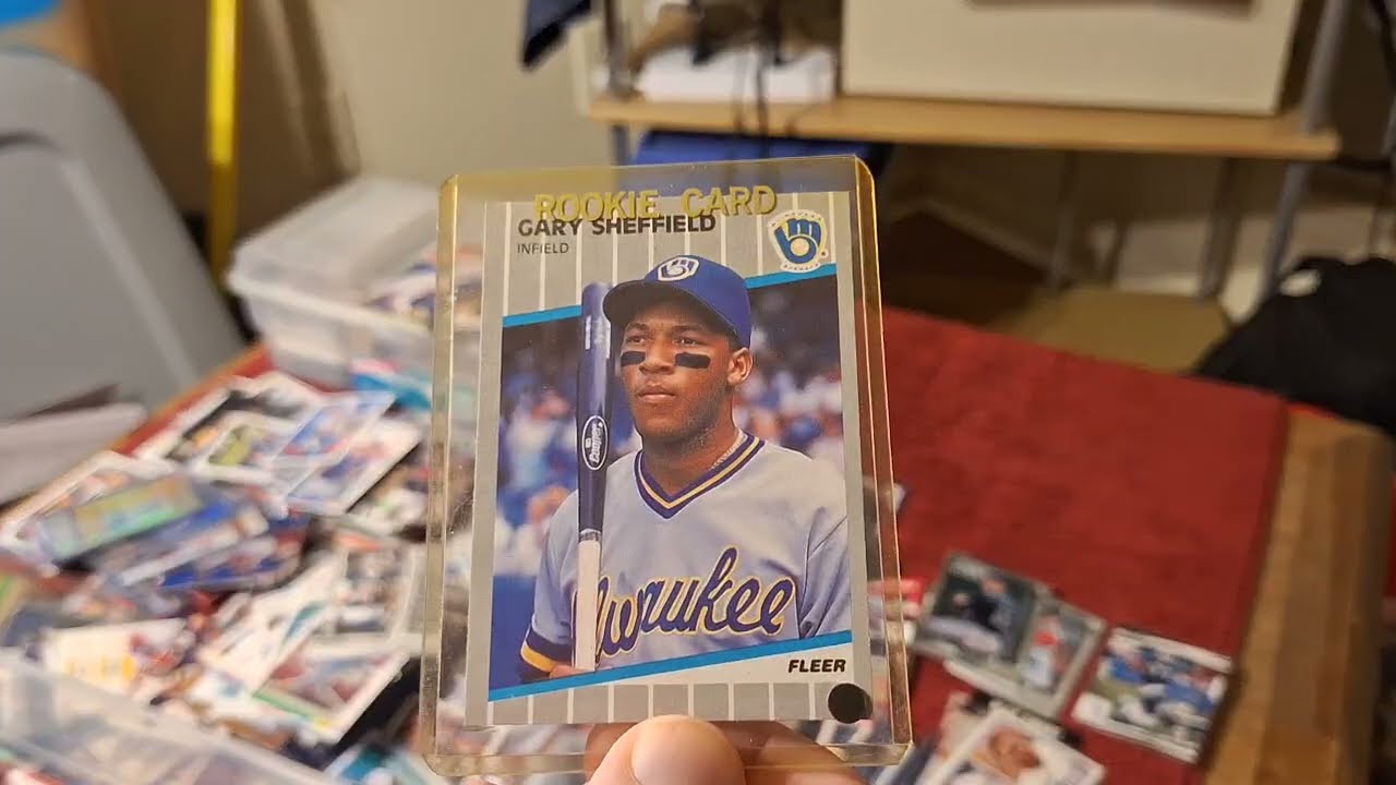 Going through some of my cards.