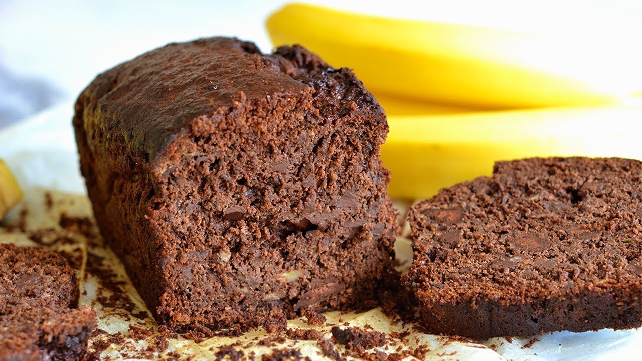 BIZCOCHO de chocolate y PLÁTANO * BANANA bread de chocolate DELICIOSO | Las María Cocinillas