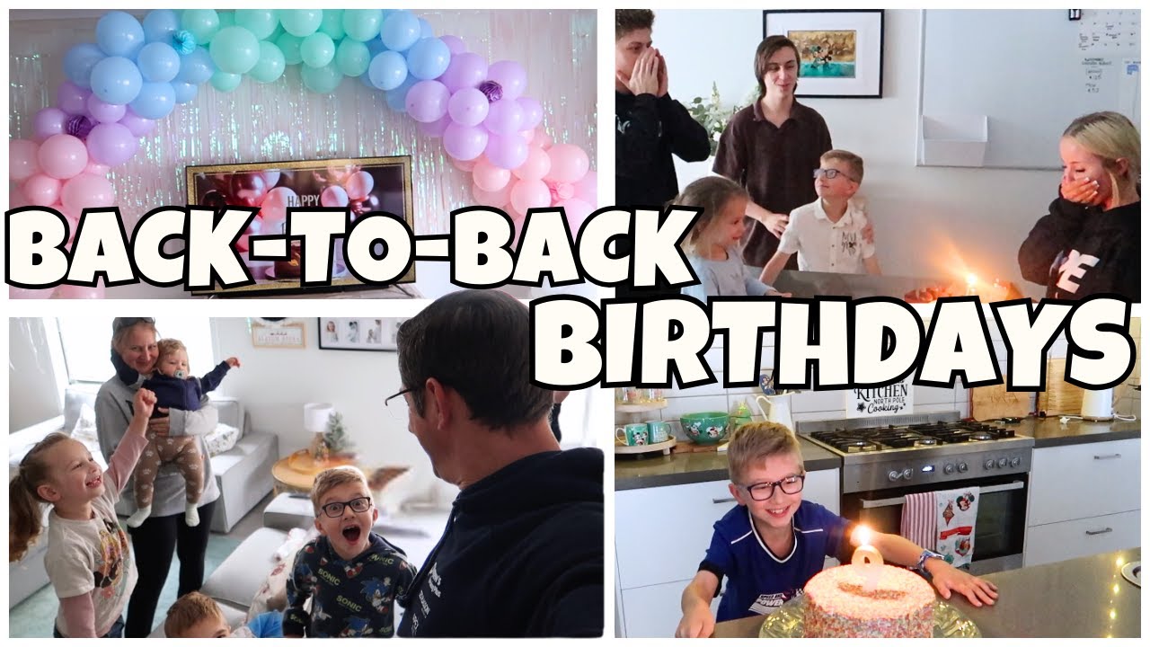 Дни рождения один за другим 🎉 | Видеоблог о 18-летии Эбони и 9-летии Эллиота