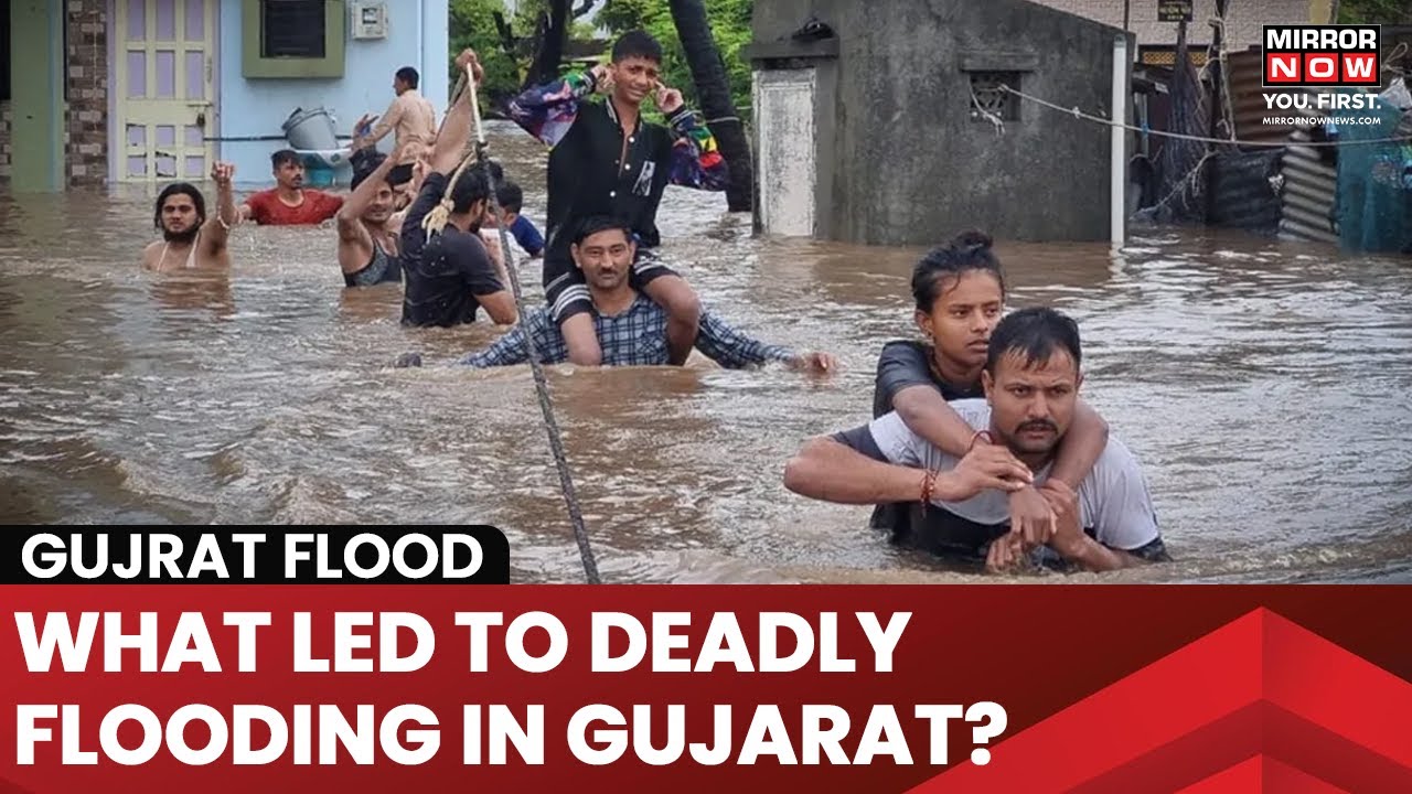 Gujarat Floods | Thousands Evacuated Amid Flood Chaos | What's Causing Floods In Gujarat? | News
