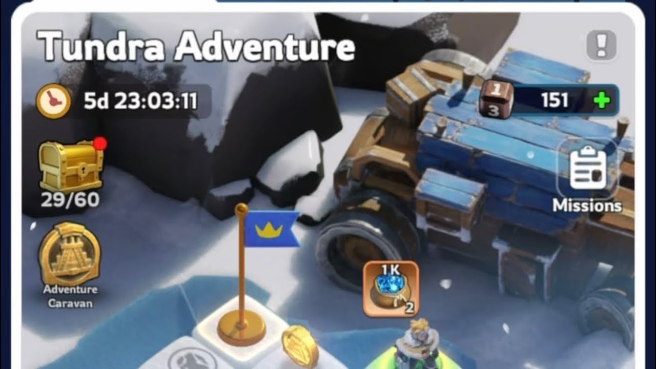 tundra adventure#whiteoutsurvival #gaming 