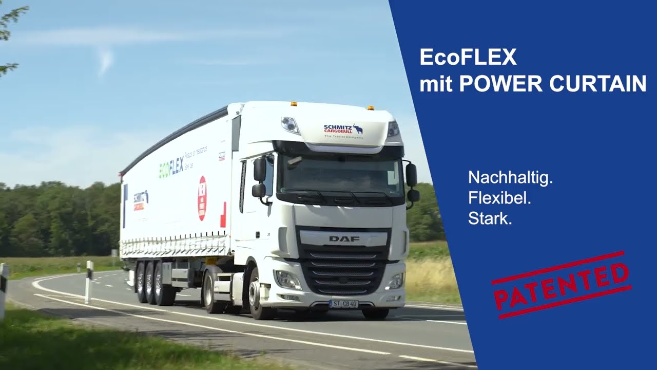 EcoFLEX mit POWER CURTAIN - Schmitz Cargobull [deutsch]