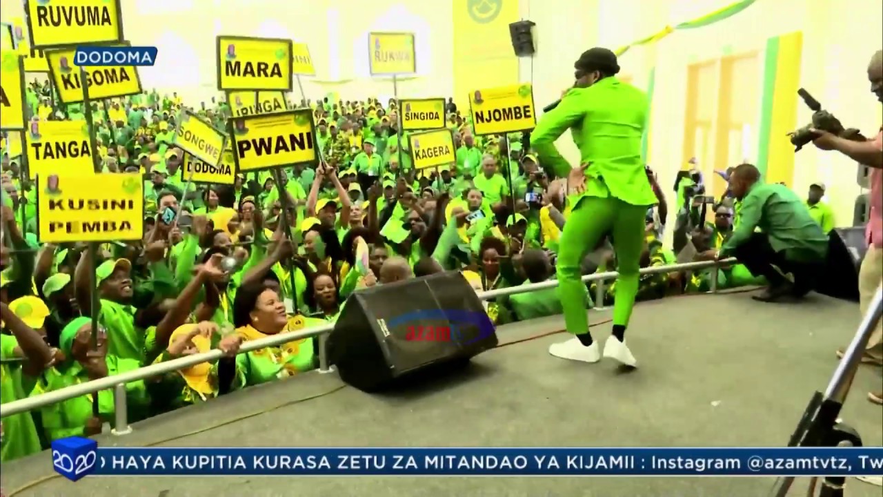 Diamond Platnumz alivyotikisa Mkutano Mkuu CCM 2020