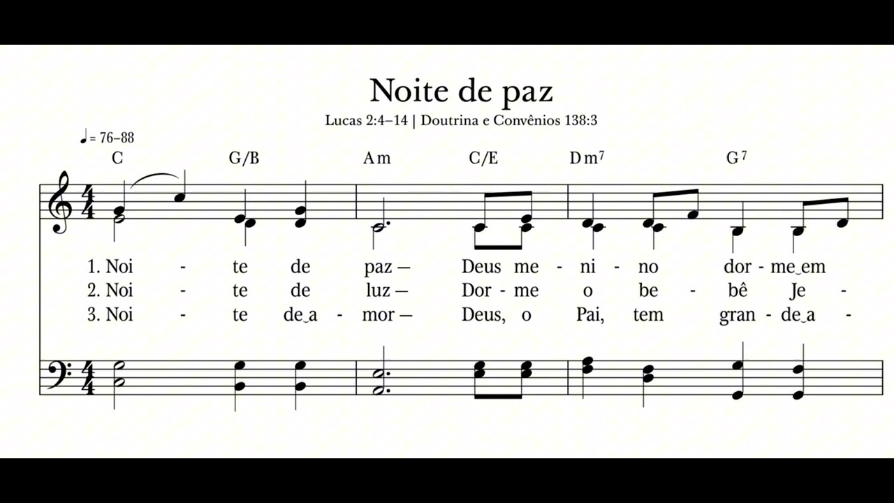 Noite de Paz | 🎄Novos Hinos SUD 1207