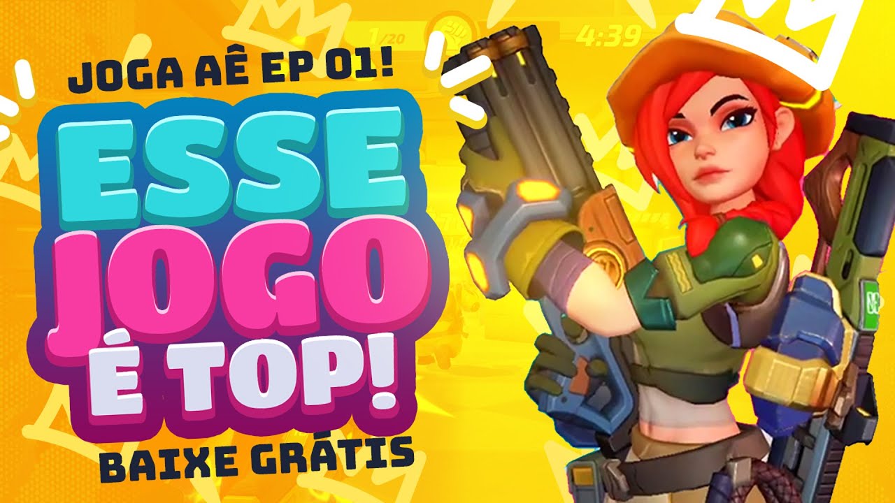 JOGA AÊ EP01 - ESSE JOGO É BOM DEMAIS -  NOVO JOGO PARA CELULAR BAIXE AGORA
