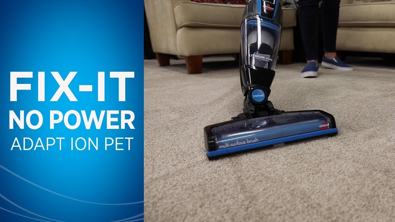 How to Fix Loss of Power or Suction with Your BISSELL Adapt&trade; Ion Pet 2-in-1 Cordless Vacuum