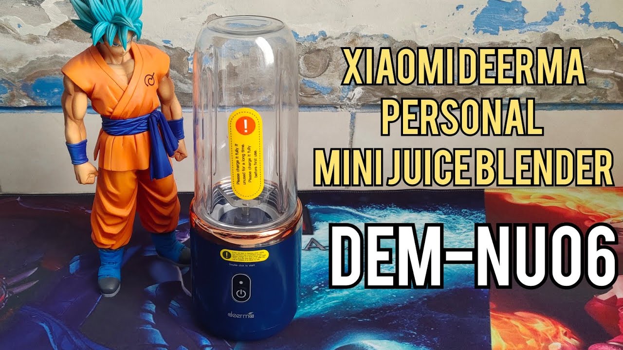 Xiaomi Deerma personal mini juice blender DEM-NU06 juicer the review