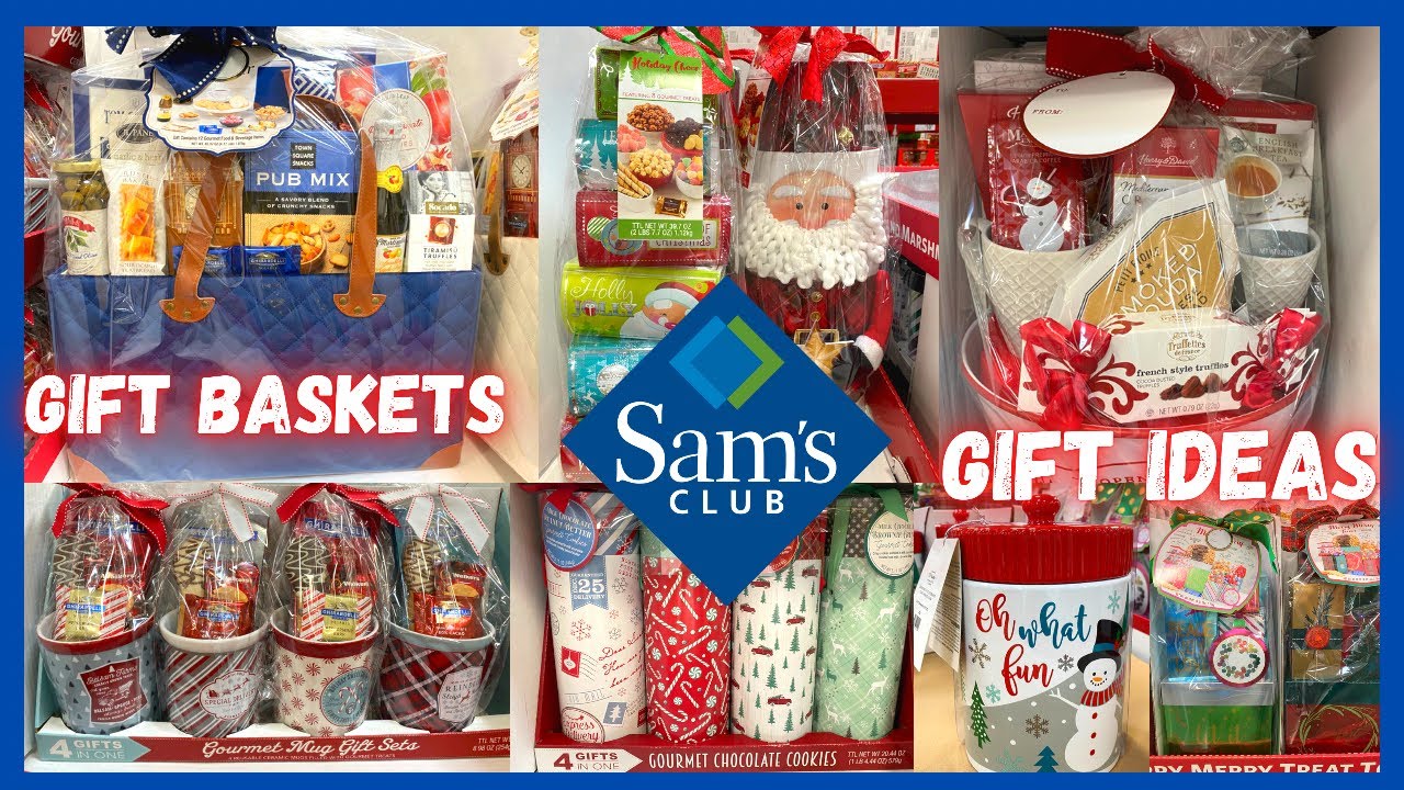SAM’S CLUB Christmas Gift Baskets And Gift Ideas 2020 | SWEET TREATS *Shop With Me *November