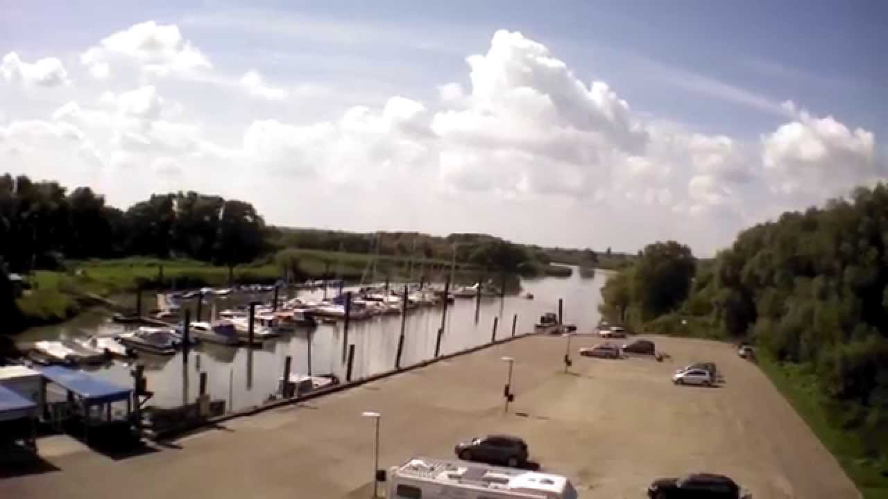 Flugvideo Haseldorf Hafen