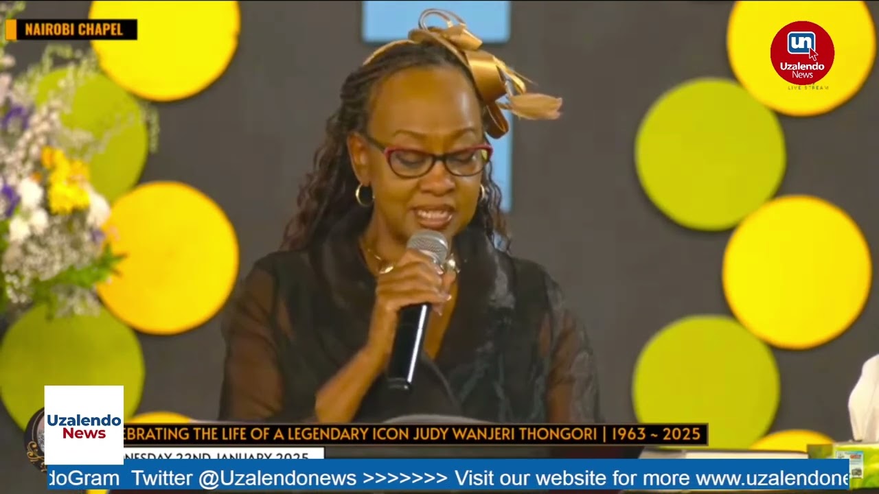 The Eulogy of the late Judy Wanjeri Thongori
