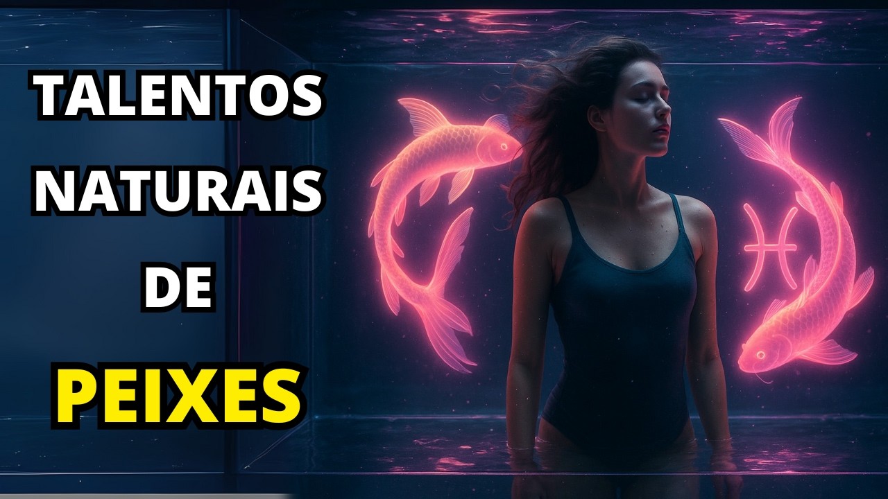 Os 5 TALENTOS NATURAIS de Peixes que fazem dele um ser QUASE MÁGICO!