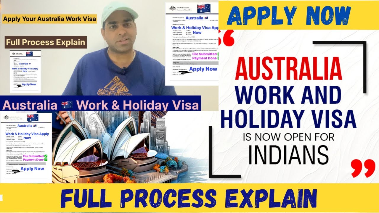Australia Working Holiday Visa 2025 | Australia Lottery Visa | Apply Now | Get Your Australia Visa