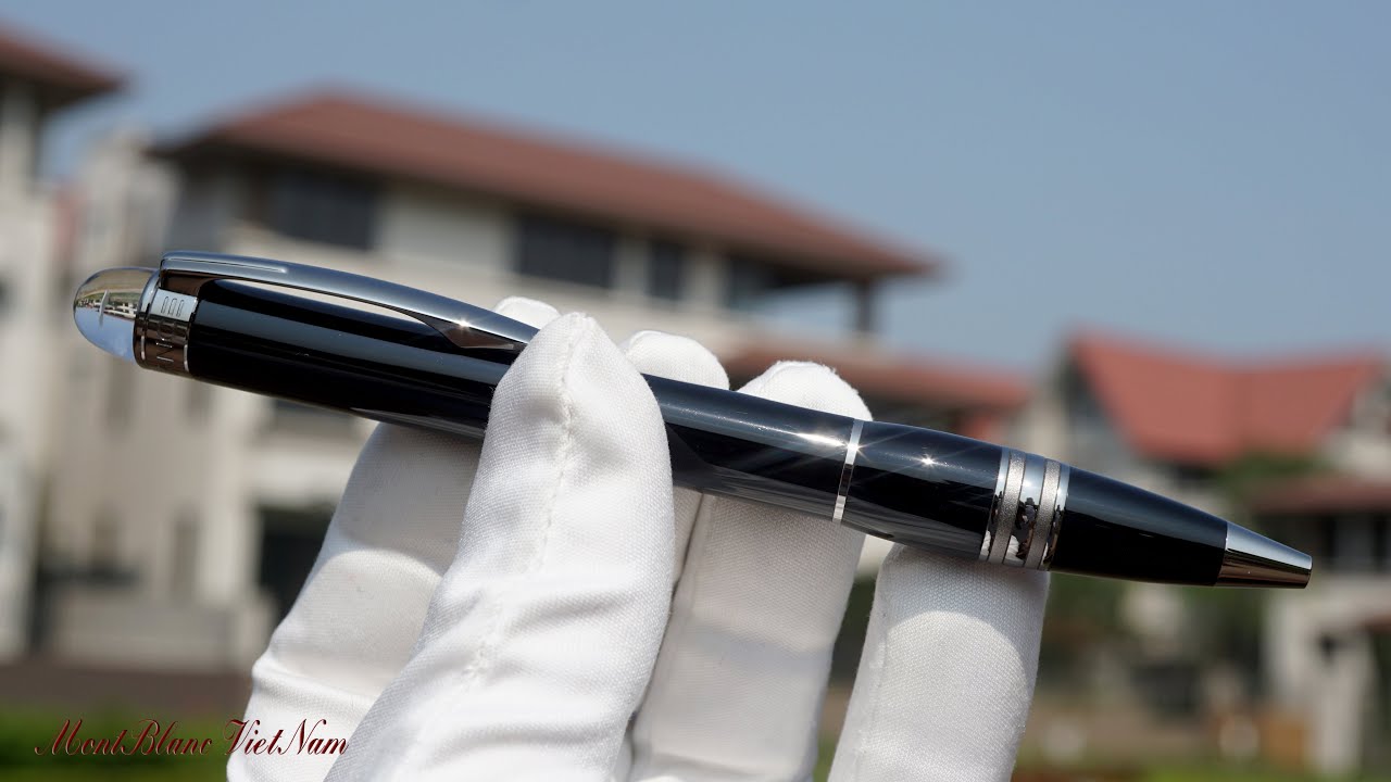 Montblanc Starwalker Midnight Black Resin Ballpoint Pen..!