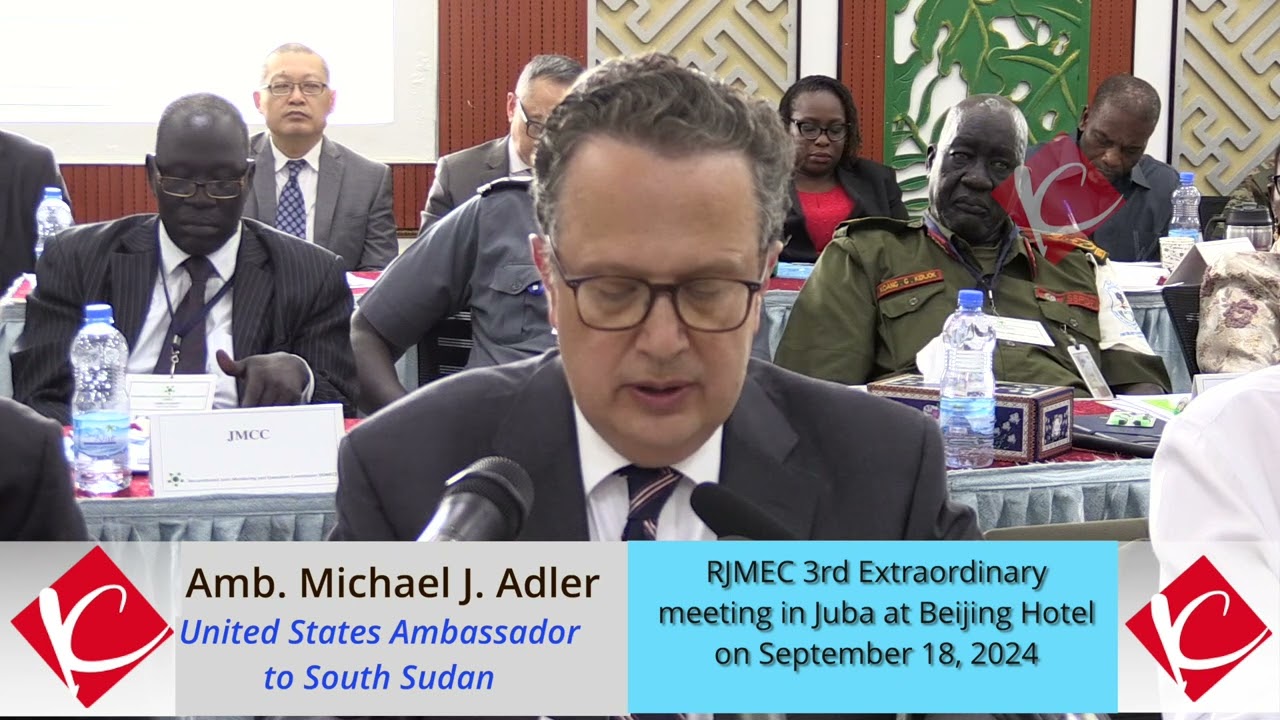 Michael J  Adler US Amb. to South Sudan about the Two-year Extension of the Transitional Government